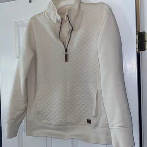 LL Bean Quilted Quarter Zip
